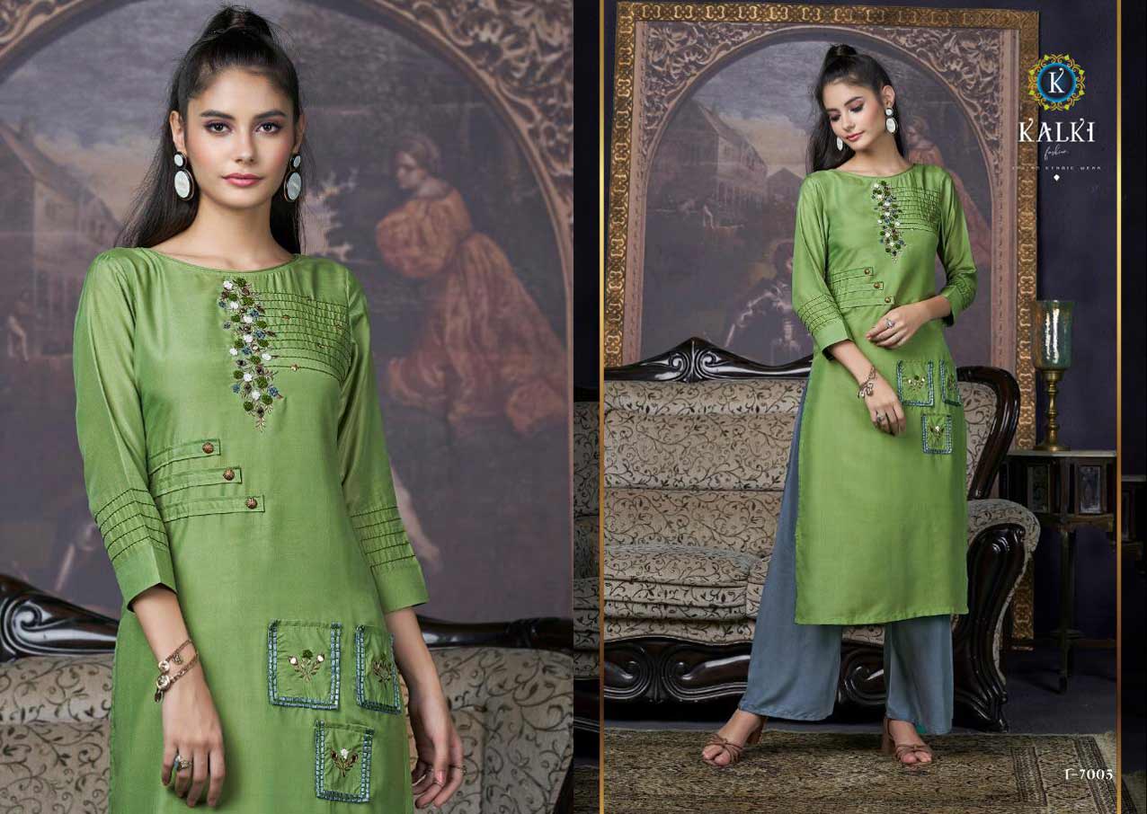 Kasoti Catalogue Kalki Fashion Muslin Kurti Sets Kasoti Catalogue Kalki Fashion Muslin Kurti Sets